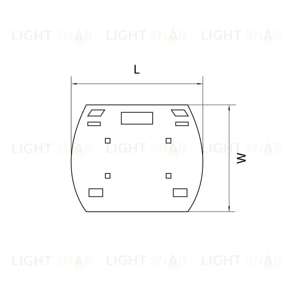 Заглушка Lightstar Barra 504166 504166