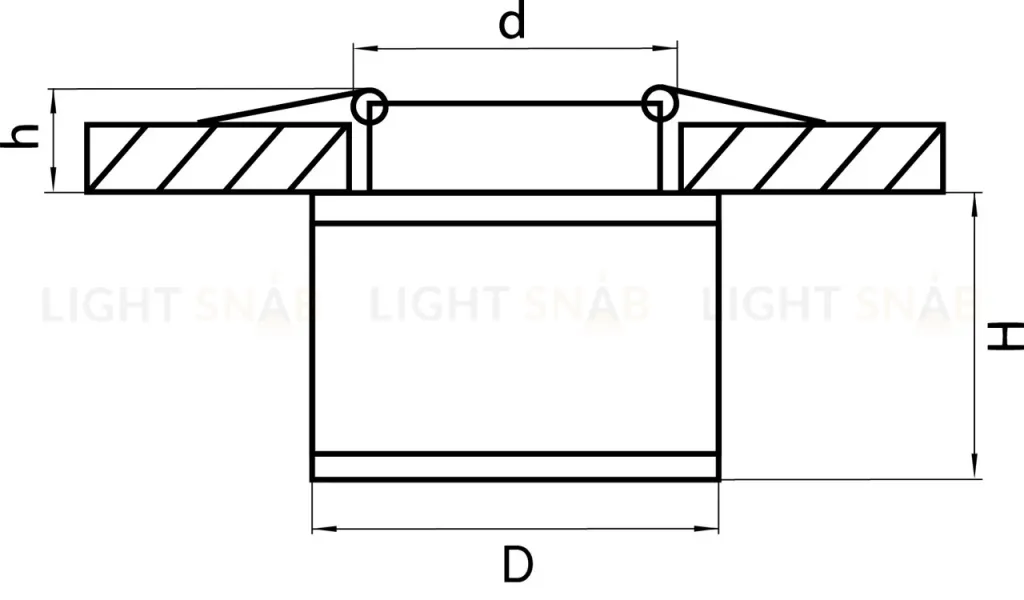 Встраиваемый светильник Lightstar Maturo 072252 072252