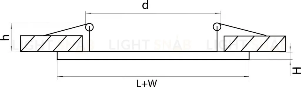 Рамка Lightstar Domino Round 214656 214656