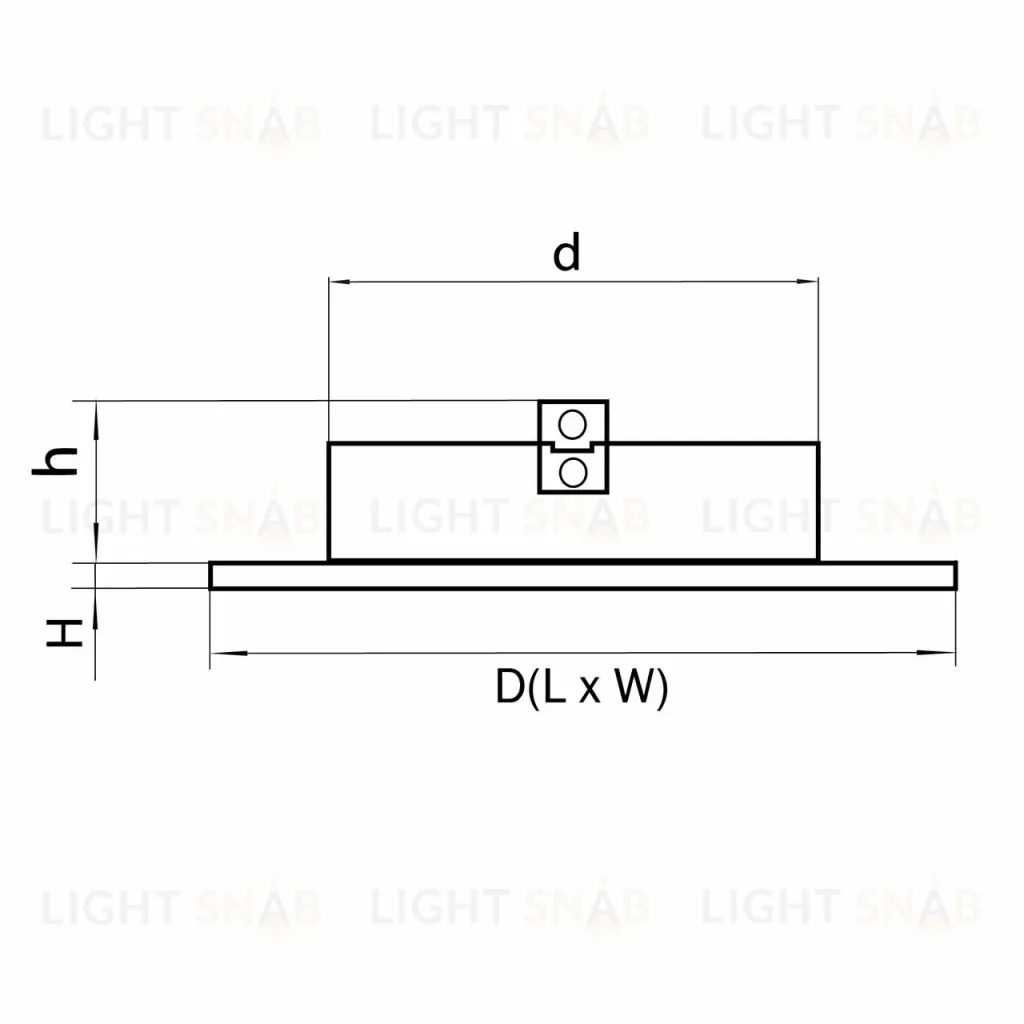 Встраиваемый светильник Lightstar Intero 111 217906 217906