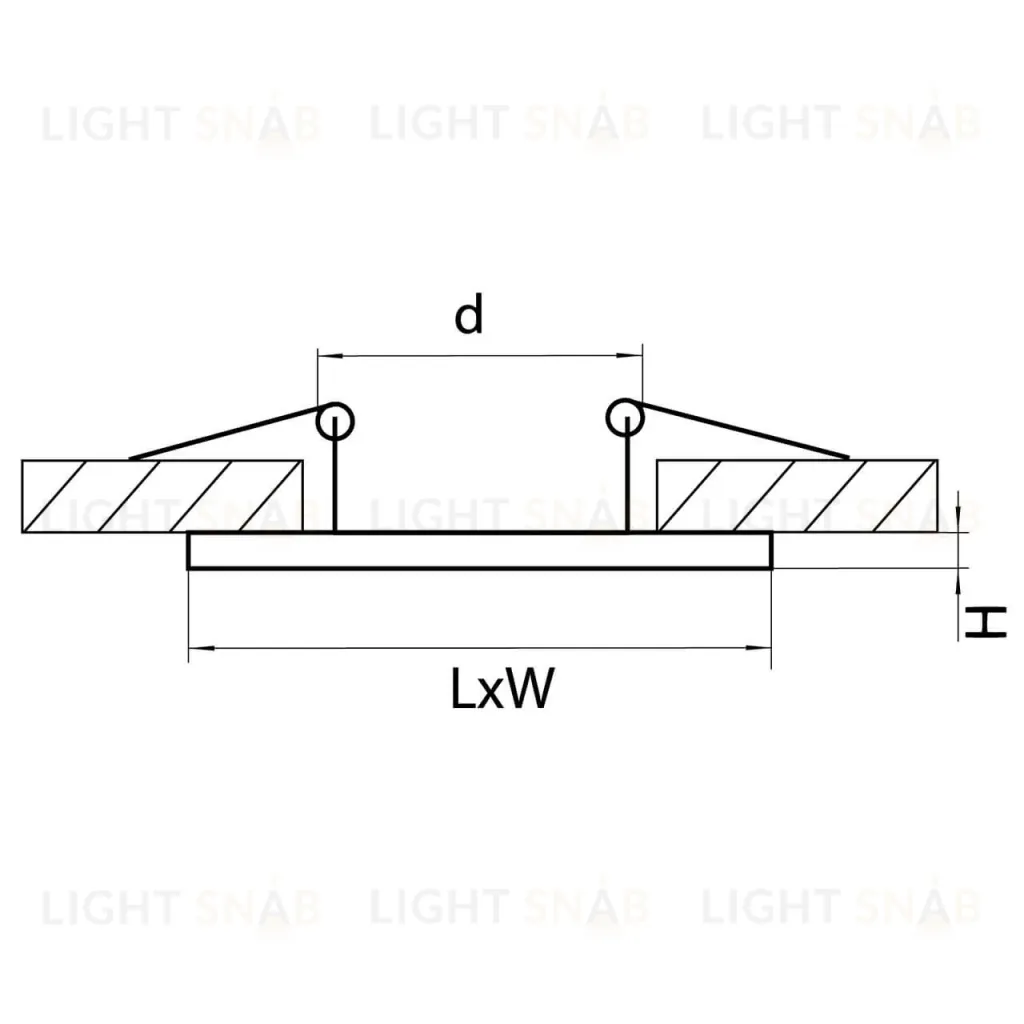 Рамка Lightstar Intero 111 217817 217817