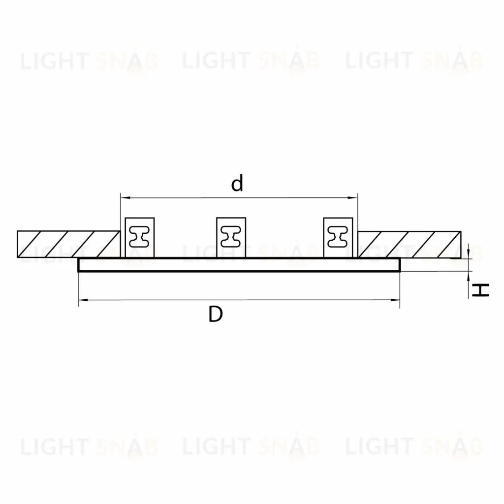 Рамка Lightstar Intero 111 217937 217937