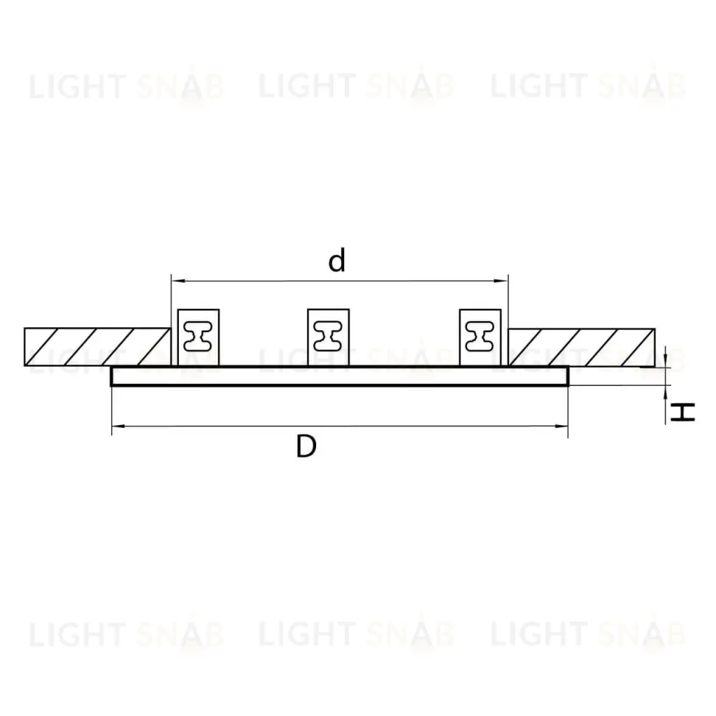 Рамка Lightstar Intero 16 217637 217637