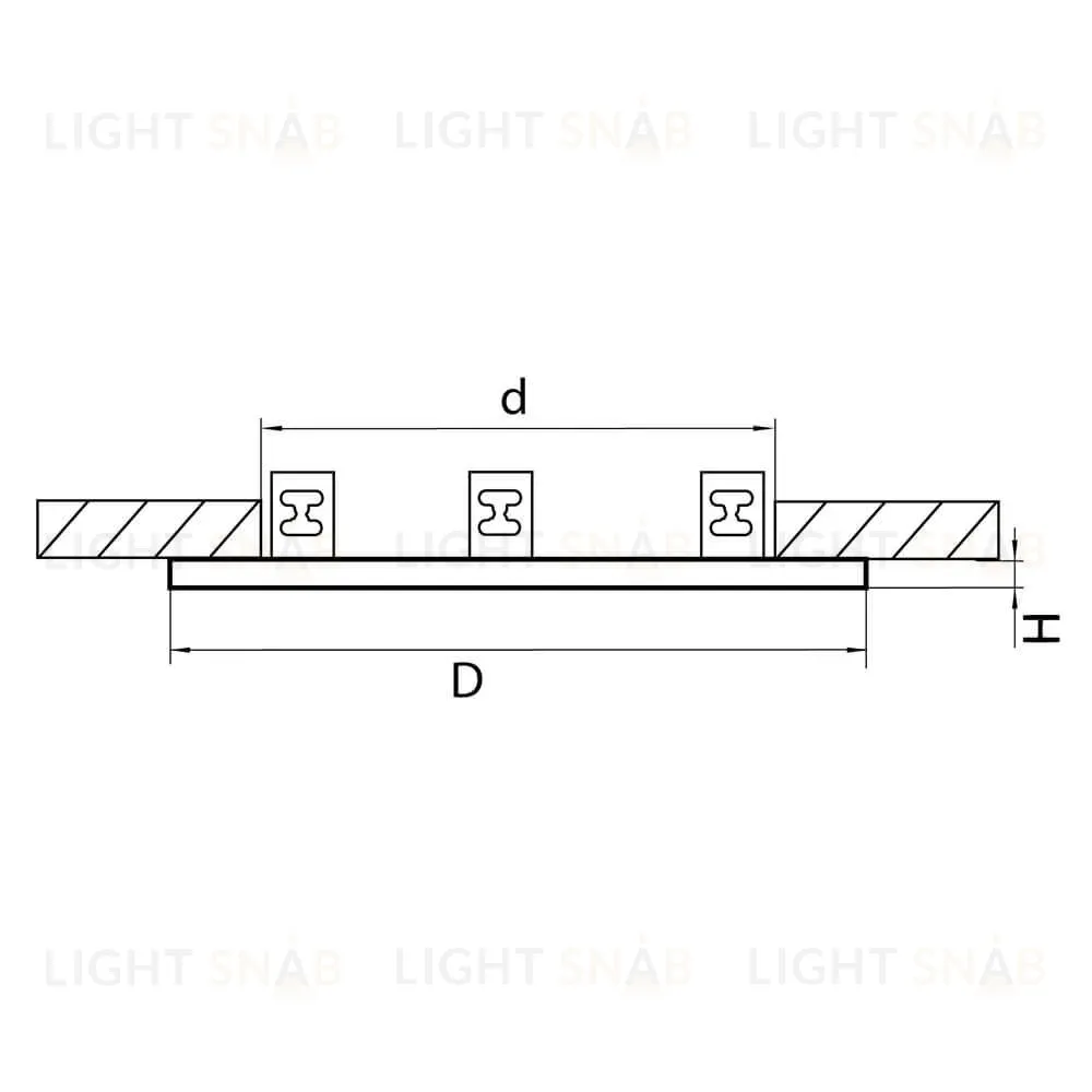 Рамка Lightstar Intero 111 217939 217939