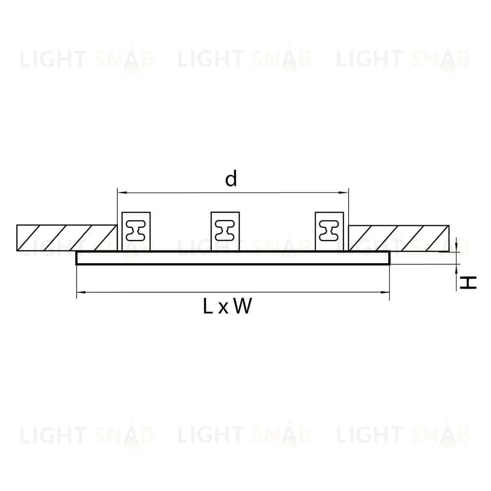 Рамка Lightstar Intero 16 217536 217536
