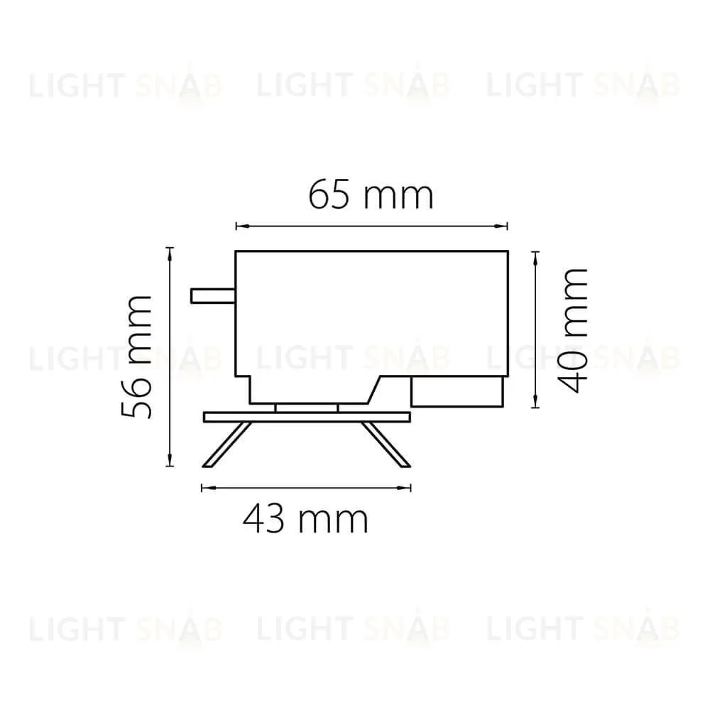 Адаптер для шинопровода Lightstar Asta 592026 592026