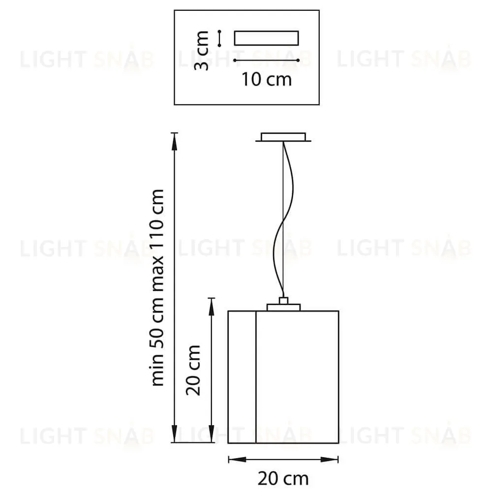 Подвесной светильник Lightstar Nubi Legno 802115 802115