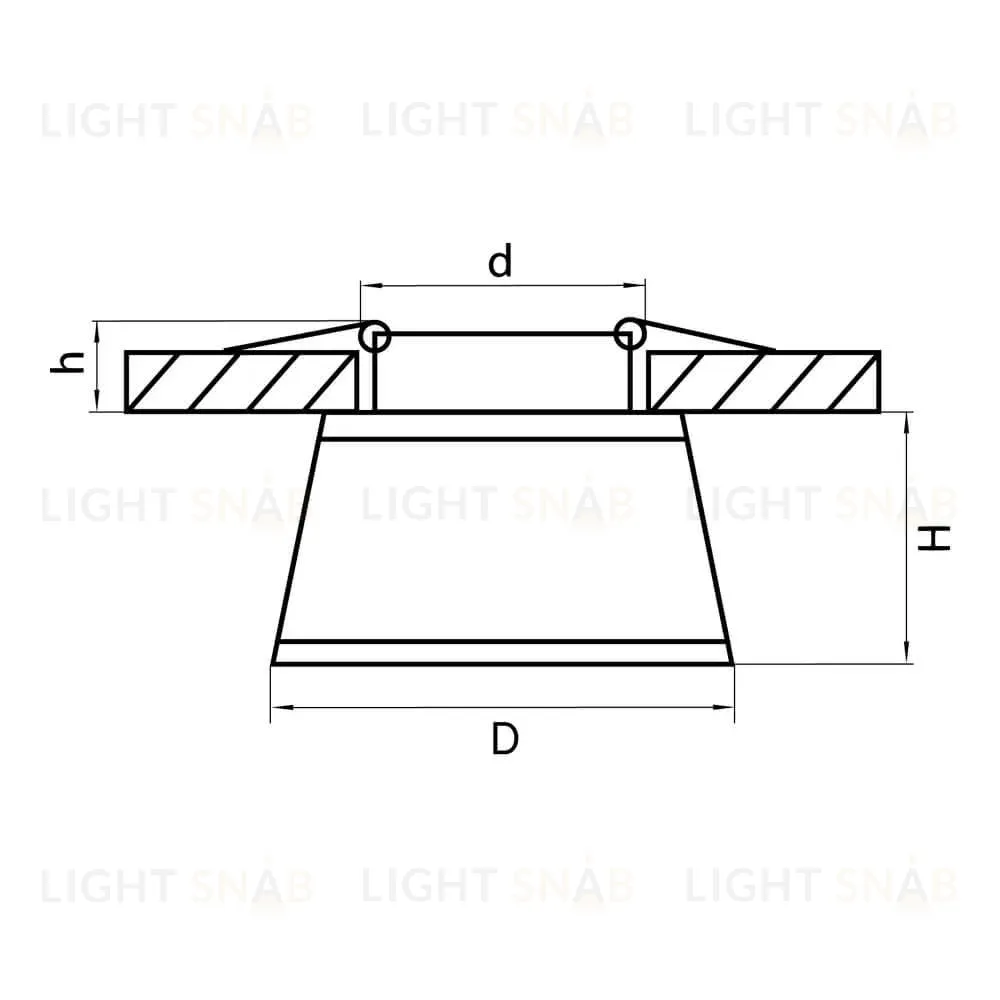 Встраиваемый светодиодный светильник Lightstar Maturo 072172 072172