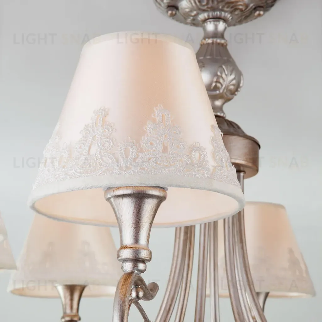 Потолочная люстра Eurosvet Incanto 60069/8 серебро 60069/8 серебро
