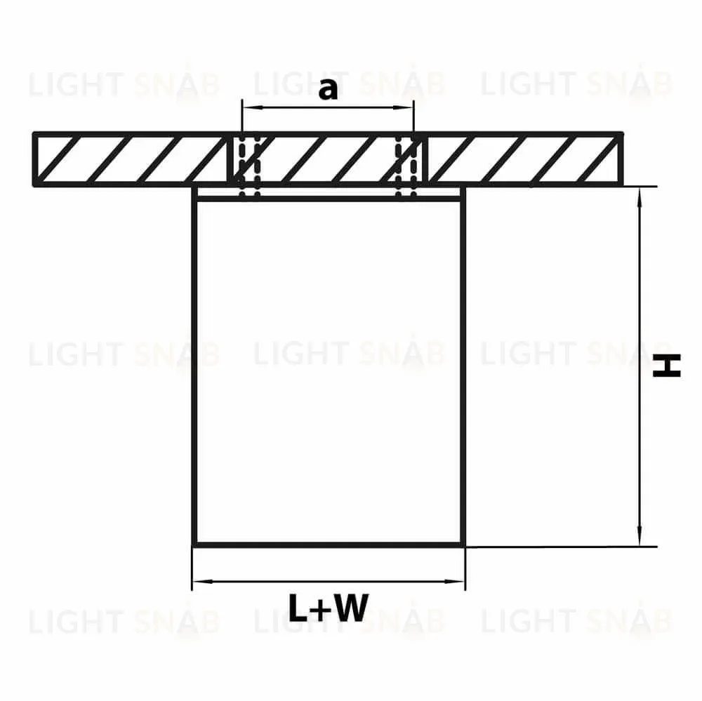 Потолочный светодиодный светильник Lightstar Monocco 052339 052339