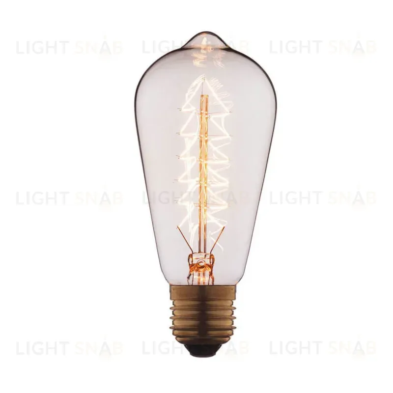 Лампа накаливания Loft IT E27 60W прозрачная 6460-S 6460-S