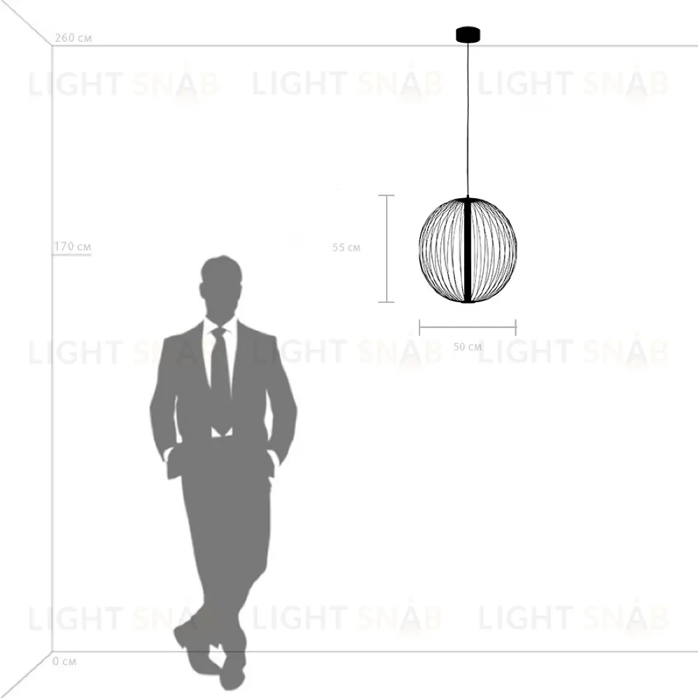Подвесная люстра Lightstar Bolla 734057 734057