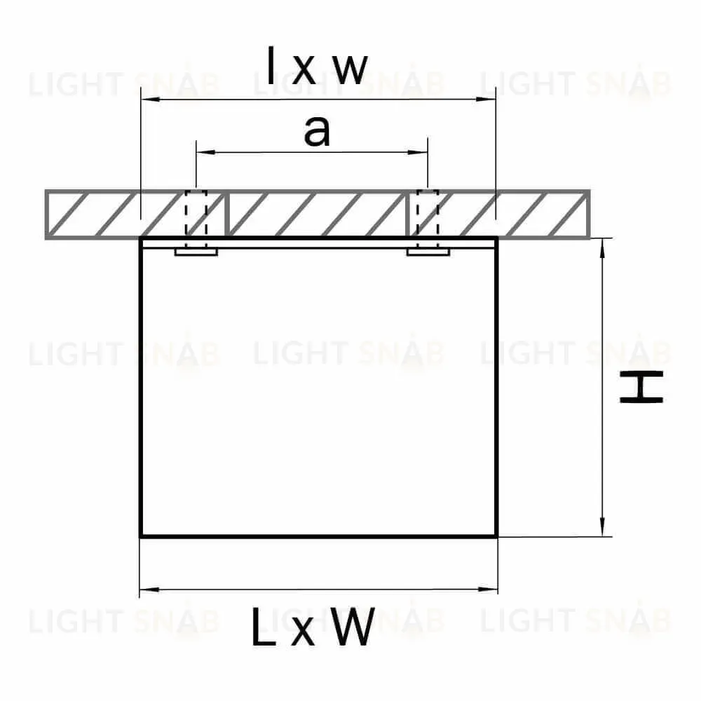 Потолочный светодиодный светильник Lightstar Monocco 052316 052316