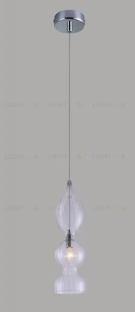 Подвесной светильник Crystal Lux Iris SP1 B Transparent Iris SP1 B Transparent