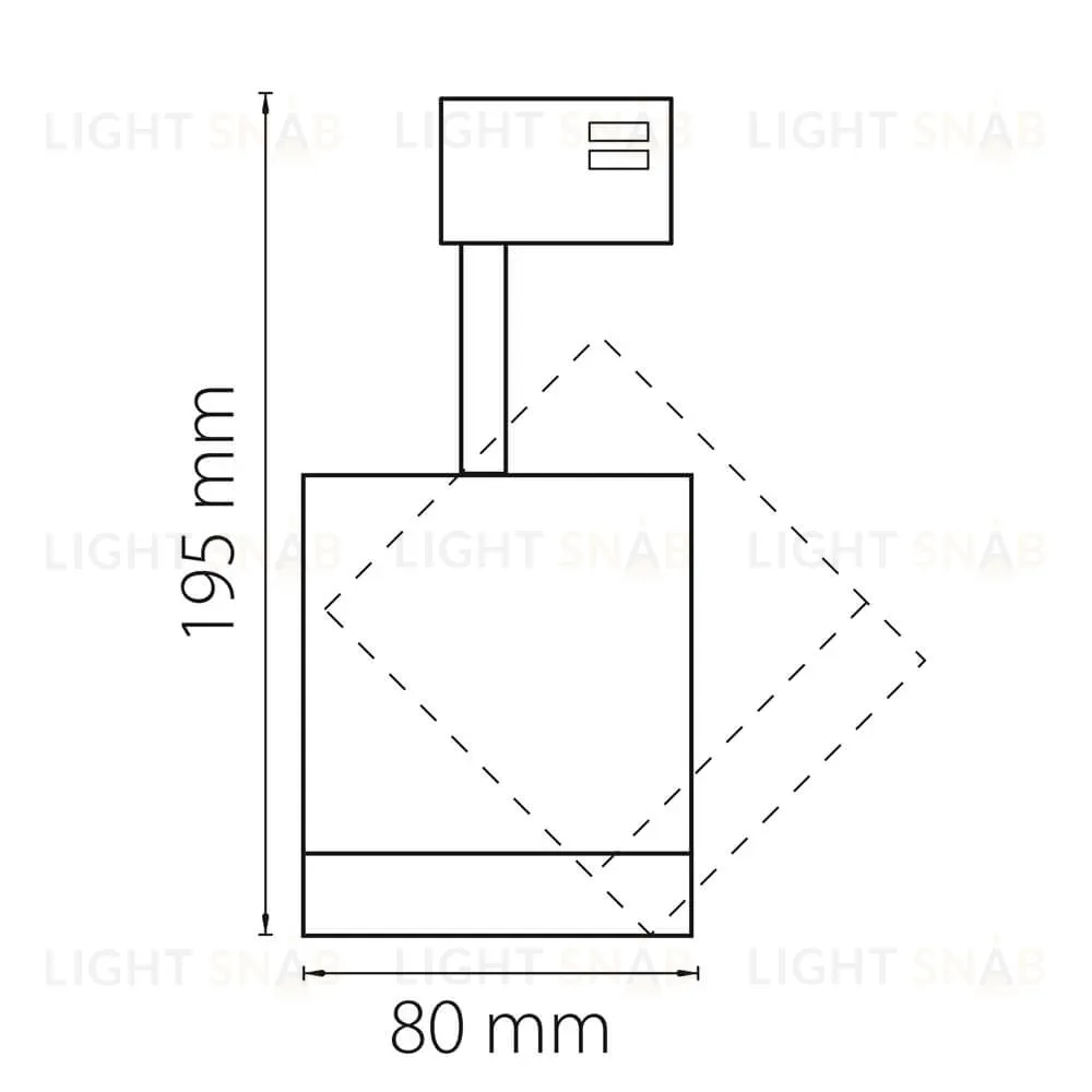 Трековый светодиодный светильник Lightstar Canno Led 301274 301274