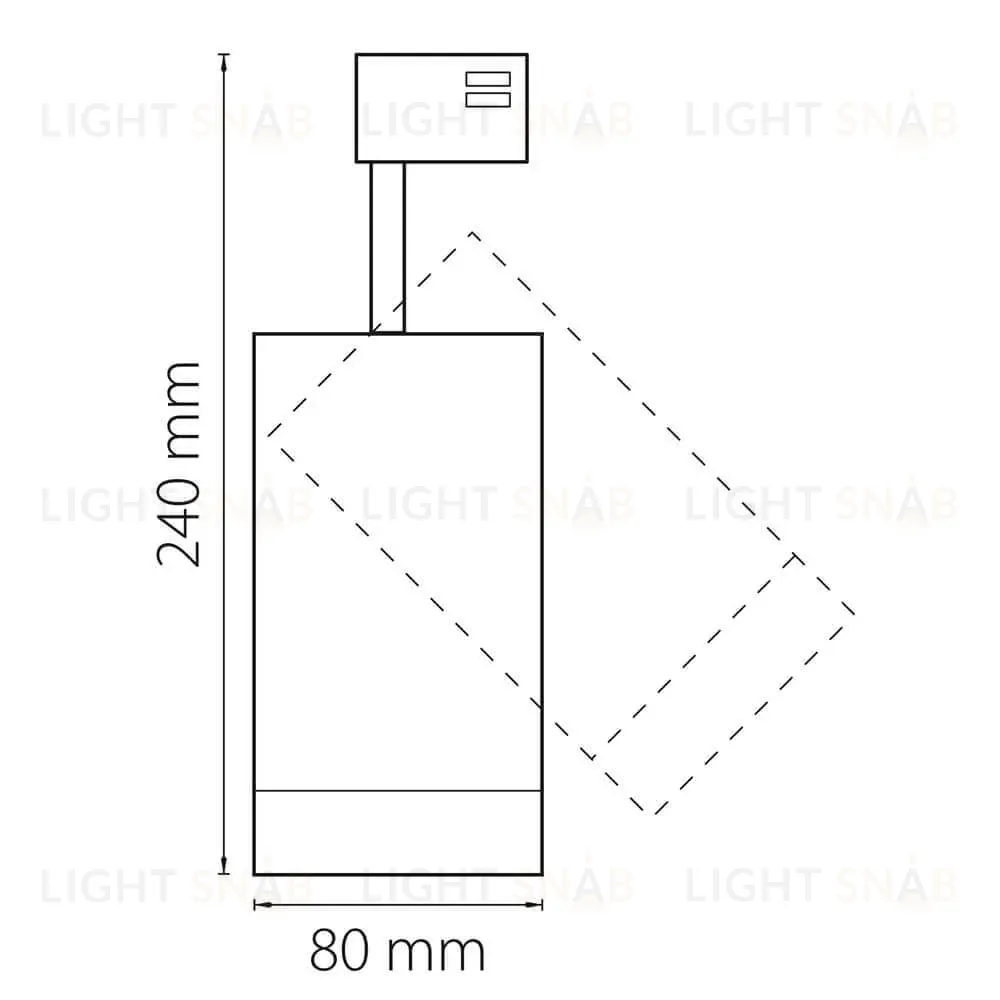 Трековый светодиодный светильник Lightstar Canno Led 303274 303274
