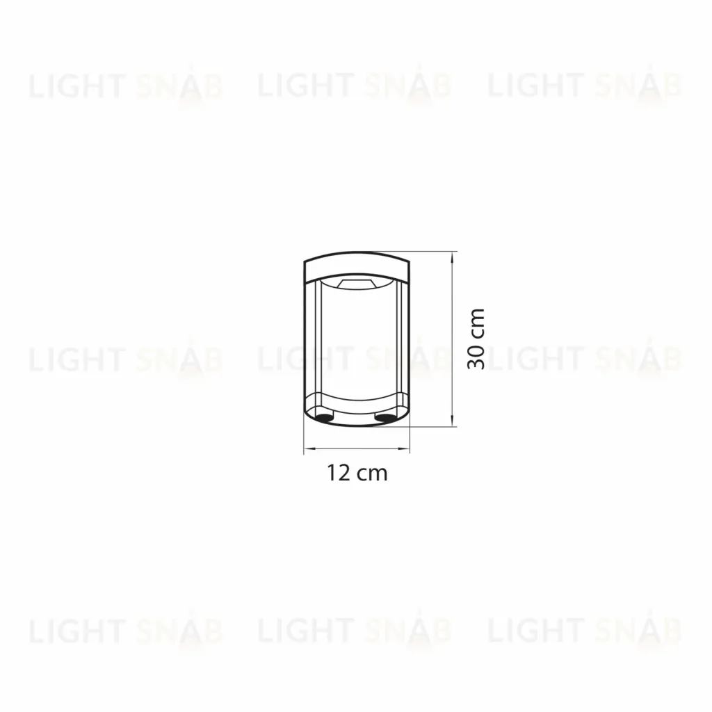 Уличный светодиодный светильник Lightstar Paletto 382973 382973
