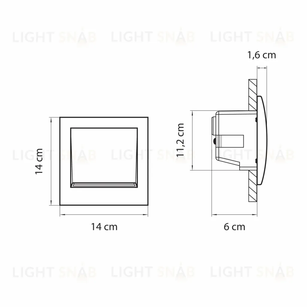 Уличный светодиодный светильник Lightstar Estra 383674 383674