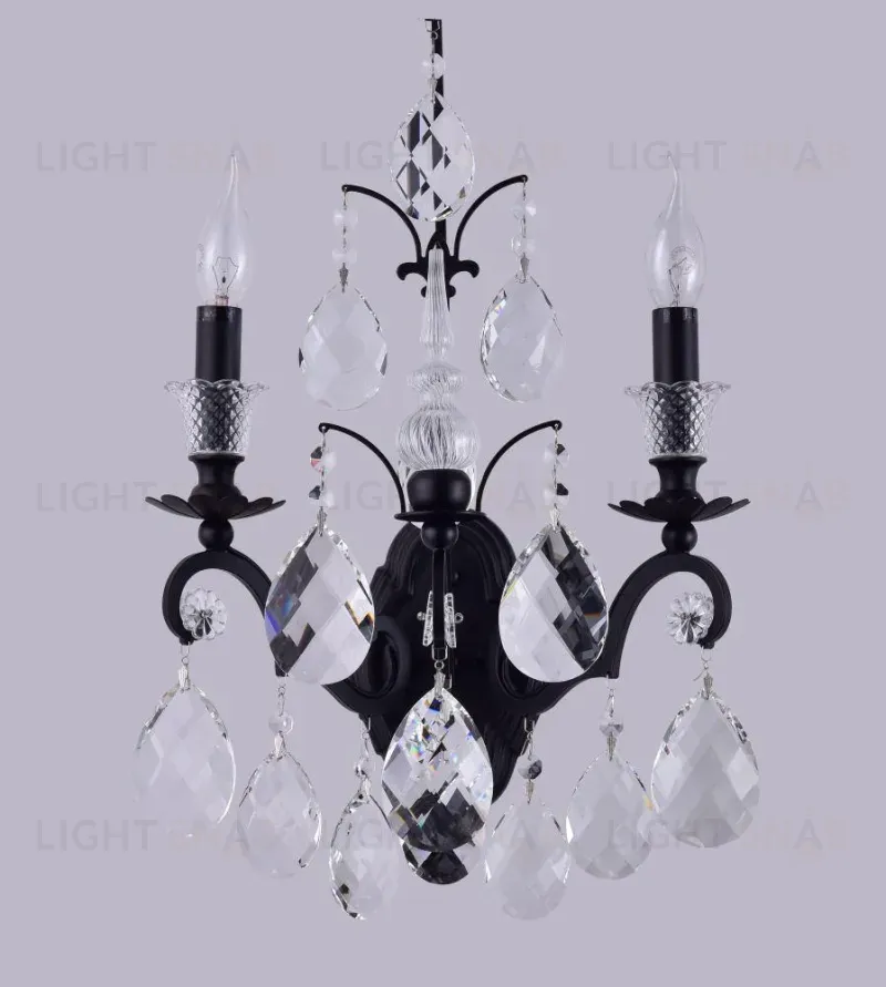 Бра Crystal Lux Magnifico AP2 Black/Transparent Magnifico AP2 Black/Transparent