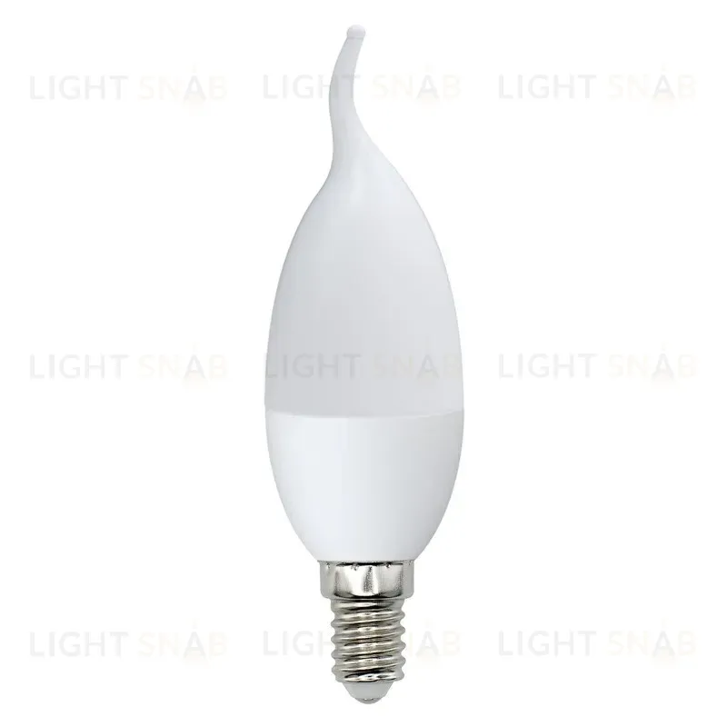 Лампа светодиодная (UL-00003800) Volpe E14 7W 4000K матовая LED-CW37-7W/NW/E14/FR/NR LED-CW37-7W/NW/E14/FR/NR картон