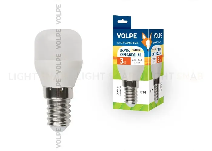 Лампа светодиодная (UL-00000178) Volpe E14 3W 3000K матовая LED-Y27-3W/WW/E14/FR/Z LED-Y27-3W/WW/E14/FR/Z