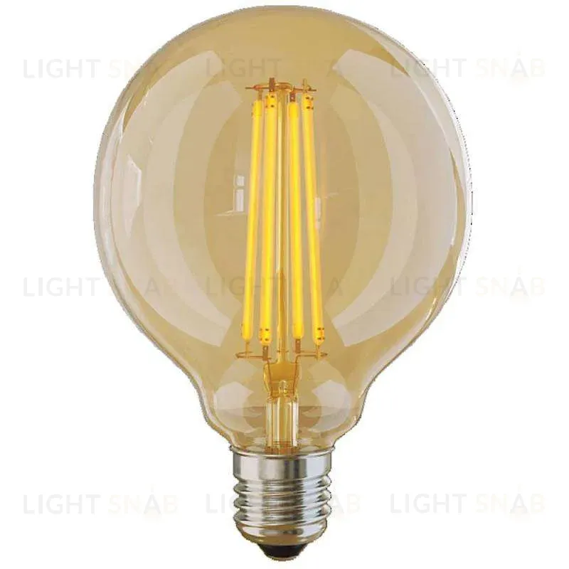 Лампа светодиодная Voltega E27 6W 2800K шар золотой VG10-G95GE27warm6W 7084 7084
