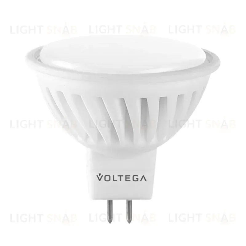 Лампа светодиодная Voltega GU5.3 10W 4000K матовая VG1-S1GU5.3cold10W-C 7075 7075