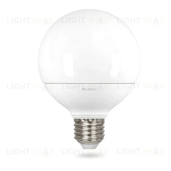 Лампа светодиодная Voltega E27 12W 2800К шар матовый VG2-G2E27warm12W 4871 4871