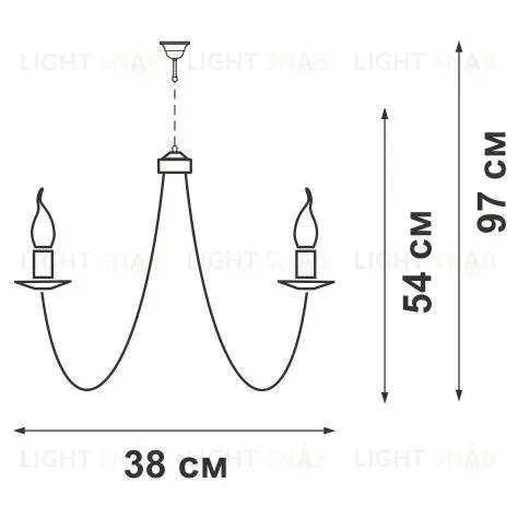 Подвесная люстра Vitaluce V1339/5 V1339/5