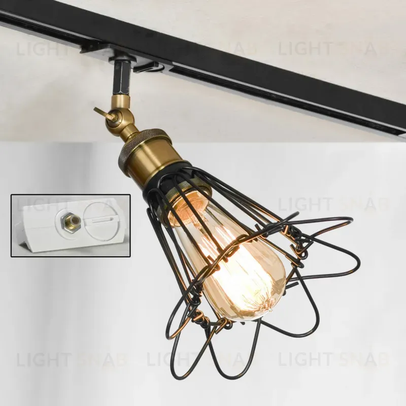 Трековый светильник однофазный Lussole LOFT Track Lights LSP-9109-TAW LSP-9109-TAW