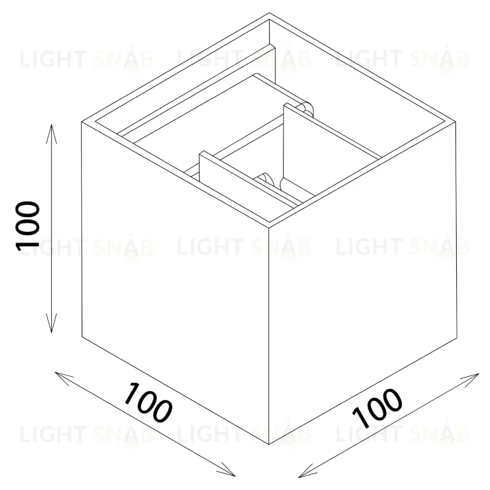 Уличный настенный светодиодный светильник Elektrostandard 1548 Techno LED Winner 4690389106279 4690389106279
