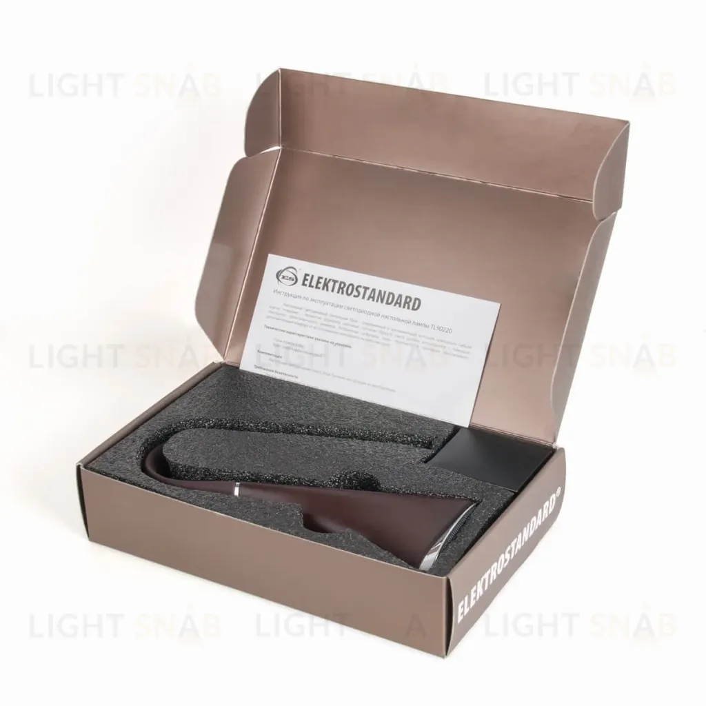 Настольная лампа Elektrostandard Elara коричневый 4690389102349 4690389102349