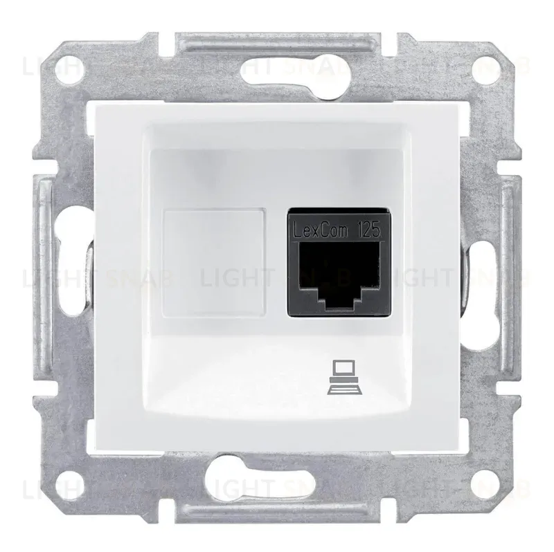 Розетка компьютерная RJ45 Schneider Electric Sedna UTP SDN4300121 SDN4300121