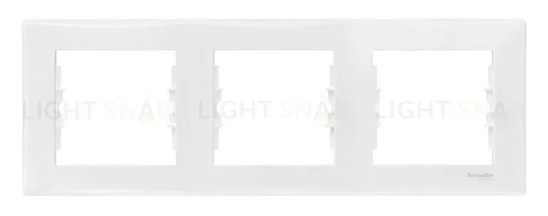 Рамка 3-постовая Schneider Electric Sedna SDN5800521 SDN5800521