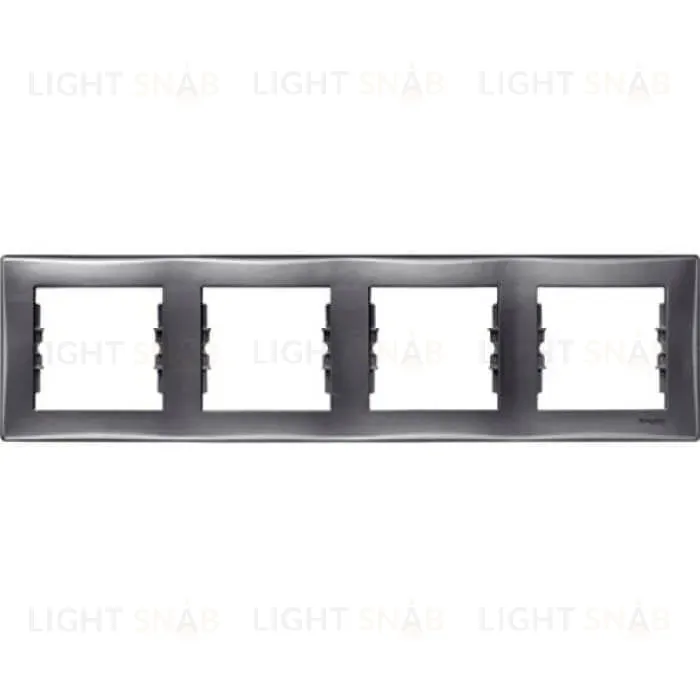 Рамка 4-постовая Schneider Electric Sedna SDN5800770 SDN5800770