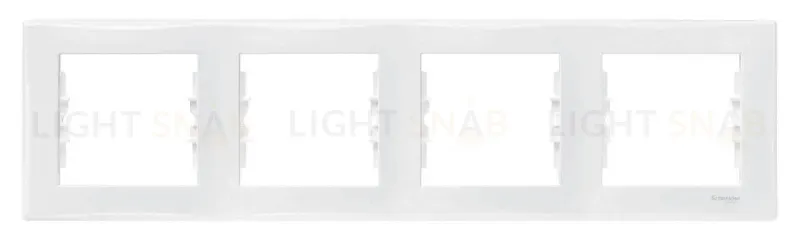 Рамка 4-постовая Schneider Electric Sedna SDN5800721 SDN5800721