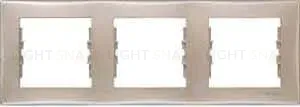 Рамка 3-постовая Schneider Electric Sedna SDN5800568 SDN5800568