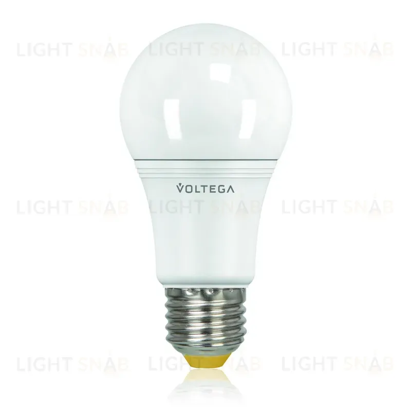 Лампа светодиодная Voltega E27 10.5W 4000К шар матовый VG2-A2E27cold11W 5738 5738