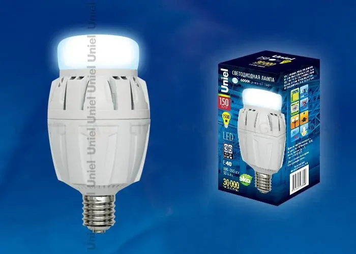 Лампа светодиодная (UL-00001527) Uniel E27 12W 4000K матовая LED-A60 12W/NW/E27/FR PLP01WH LED-A60 12W/NW/E27/FR PLP01WH картон