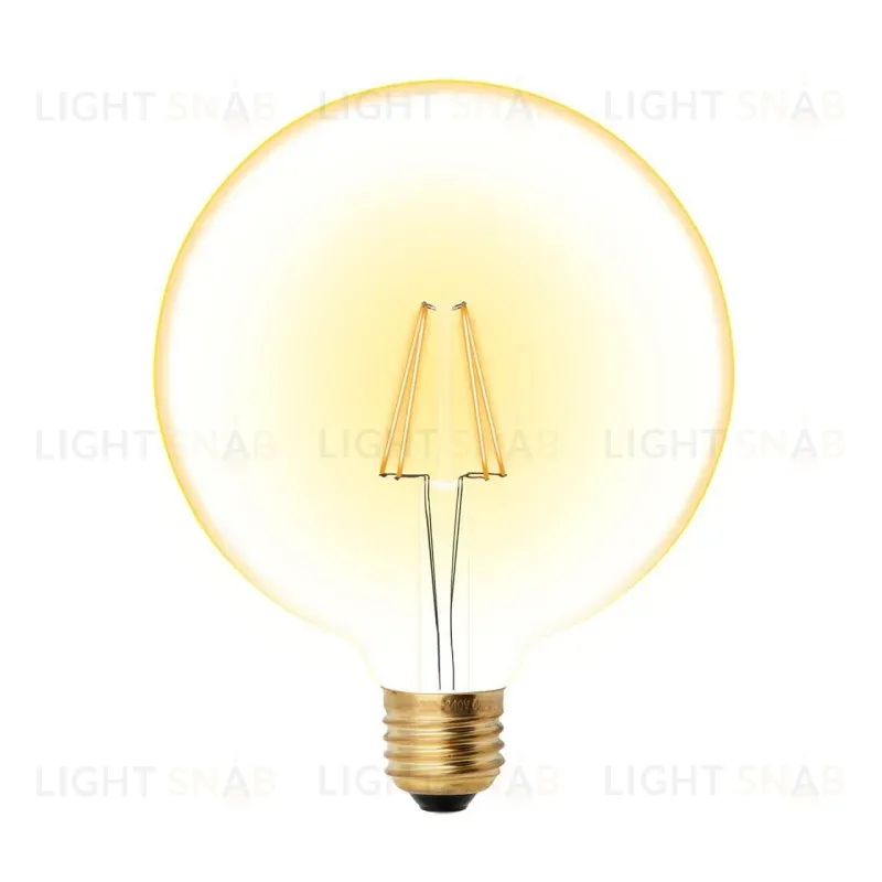 Лампа светодиодная филаментная (UL-00002358) Uniel E27 8W 2250K прозрачная LED-G125-8W/GOLDEN/E27 GLV21GO LED-G125-8W/GOLDEN/E27 GLV21GO