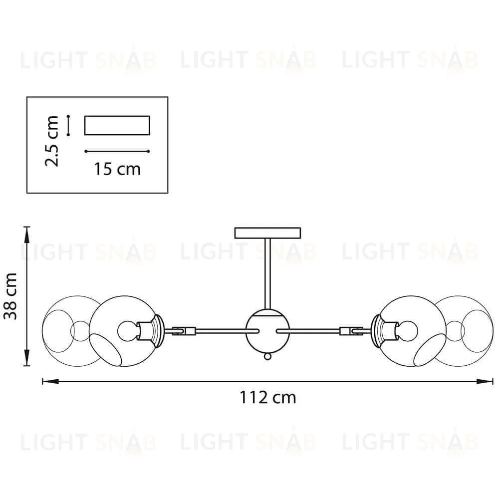 Потолочная люстра Lightstar Beta 785087 785087