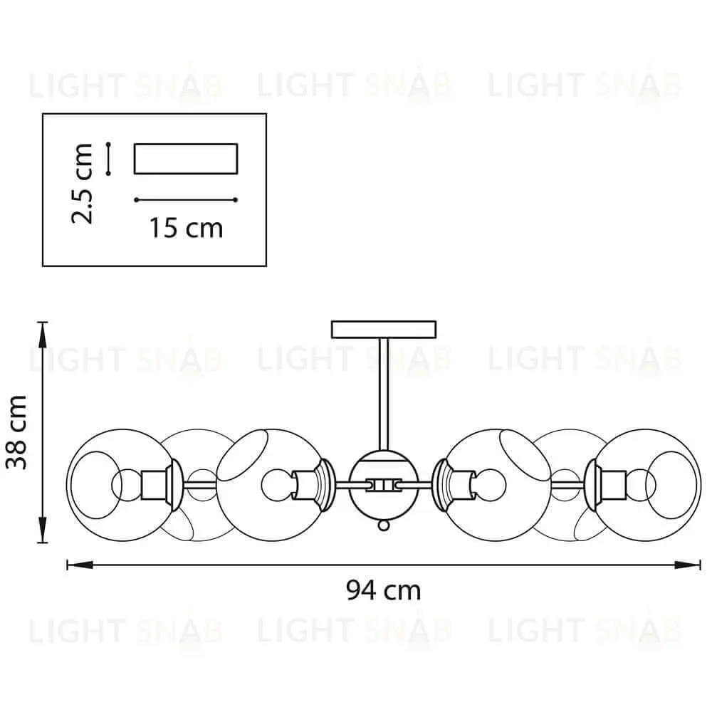 Потолочная люстра Lightstar Beta 785066 785066