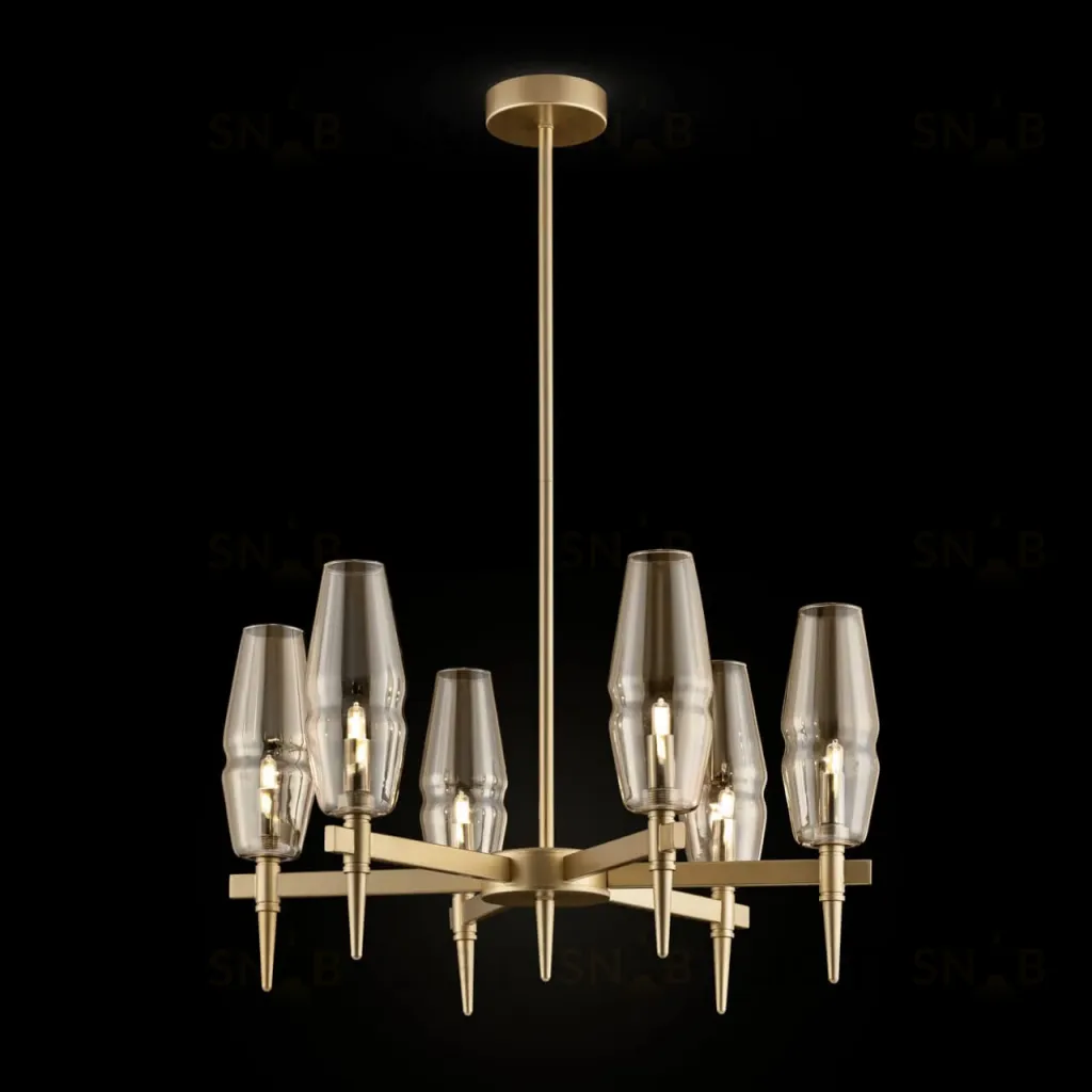 Подвесная люстра Maytoni Lita H002PL-06G H002PL-06G