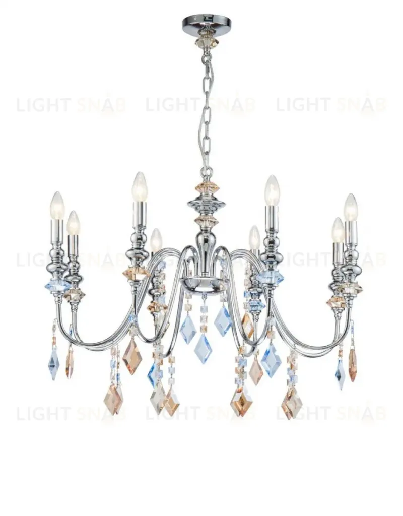 Подвесная люстра Lucia Tucci Maya 4450.8 Chrome Maya 4450.8 Chrome