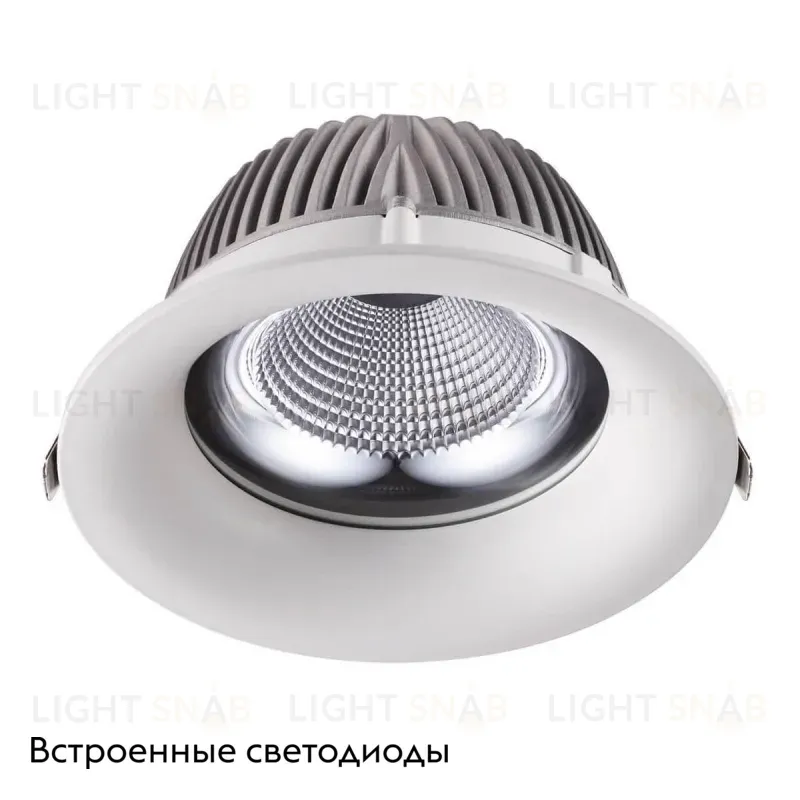 Встраиваемый светодиодный светильник Novotech Glok 358026 358026