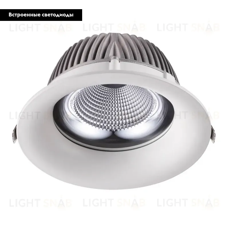 Встраиваемый светодиодный светильник Novotech Glok 358026 358026