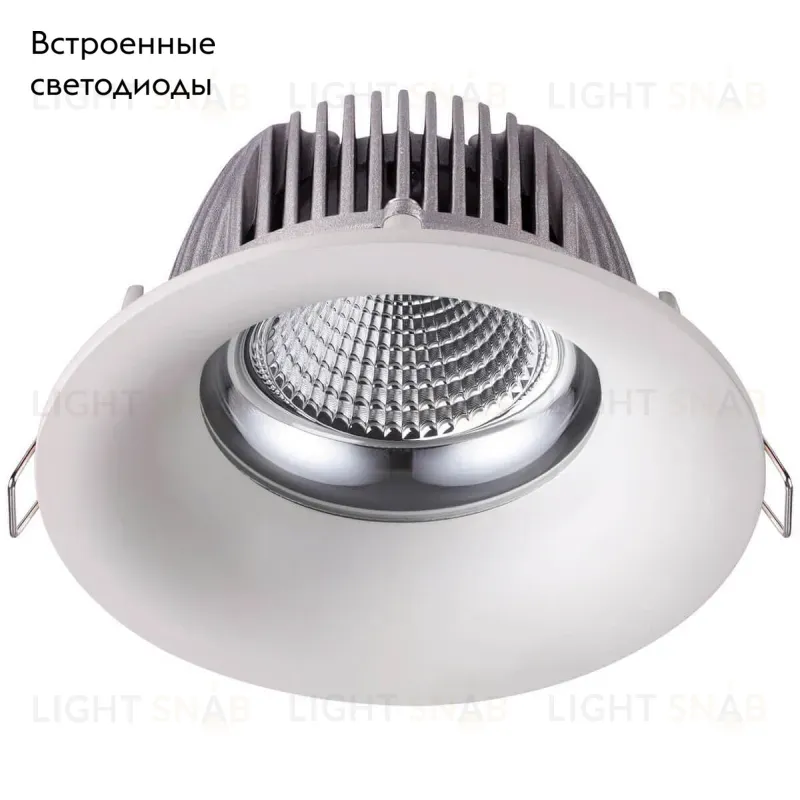 Встраиваемый светодиодный светильник Novotech Glok 358025 358025