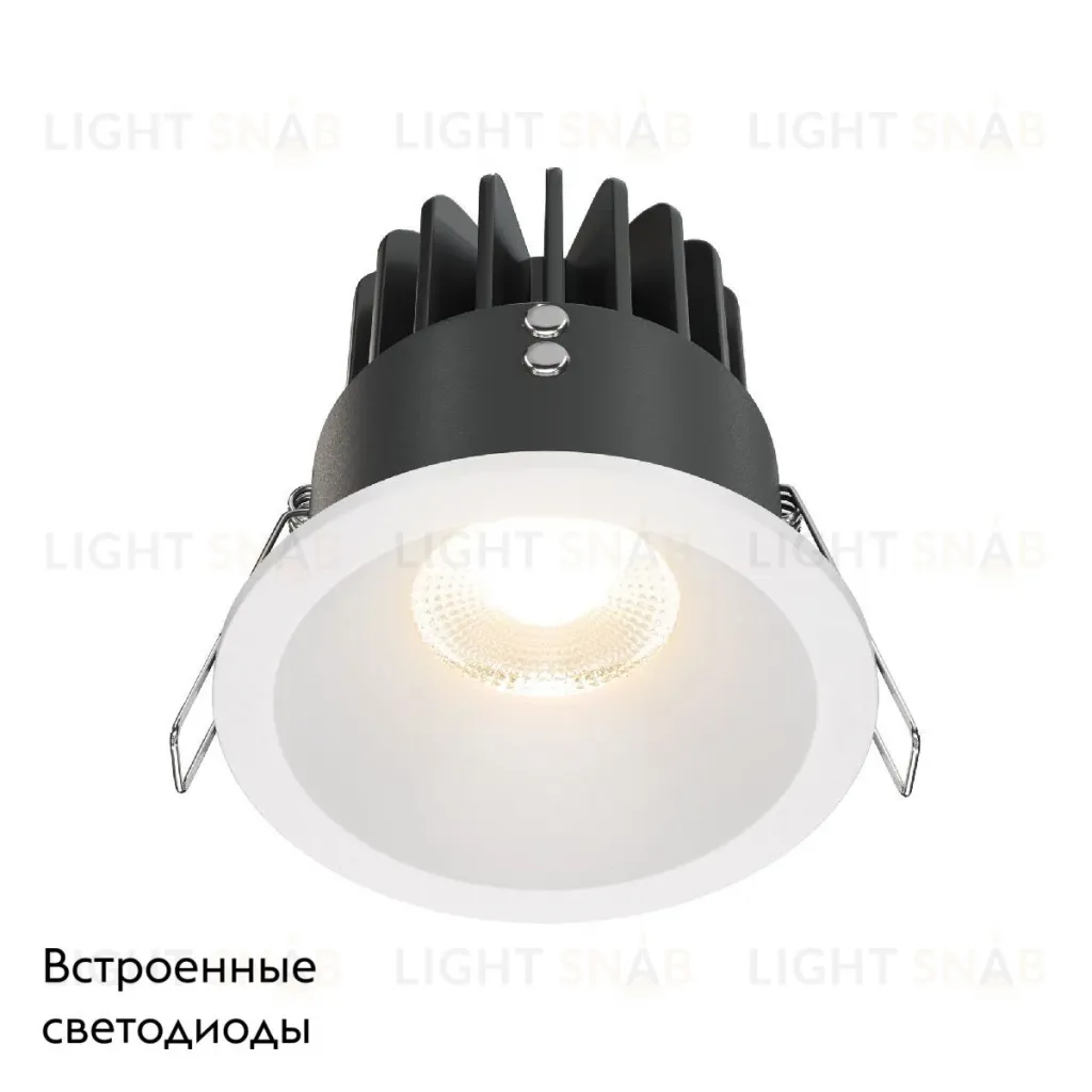 Встраиваемый светодиодный светильник Maytoni Yin DL034-2-L12W DL034-2-L12W
