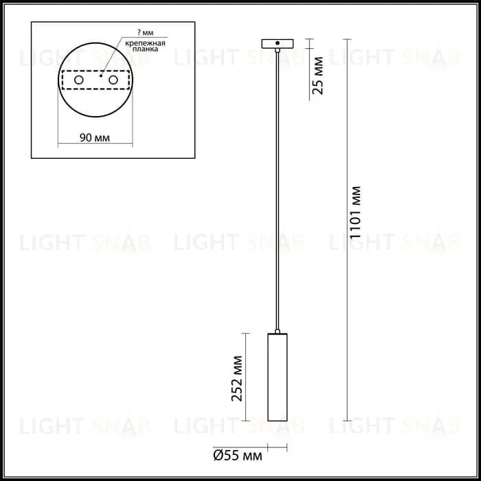 Подвесной светильник Odeon Light Corse 3872/1L 3872/1L