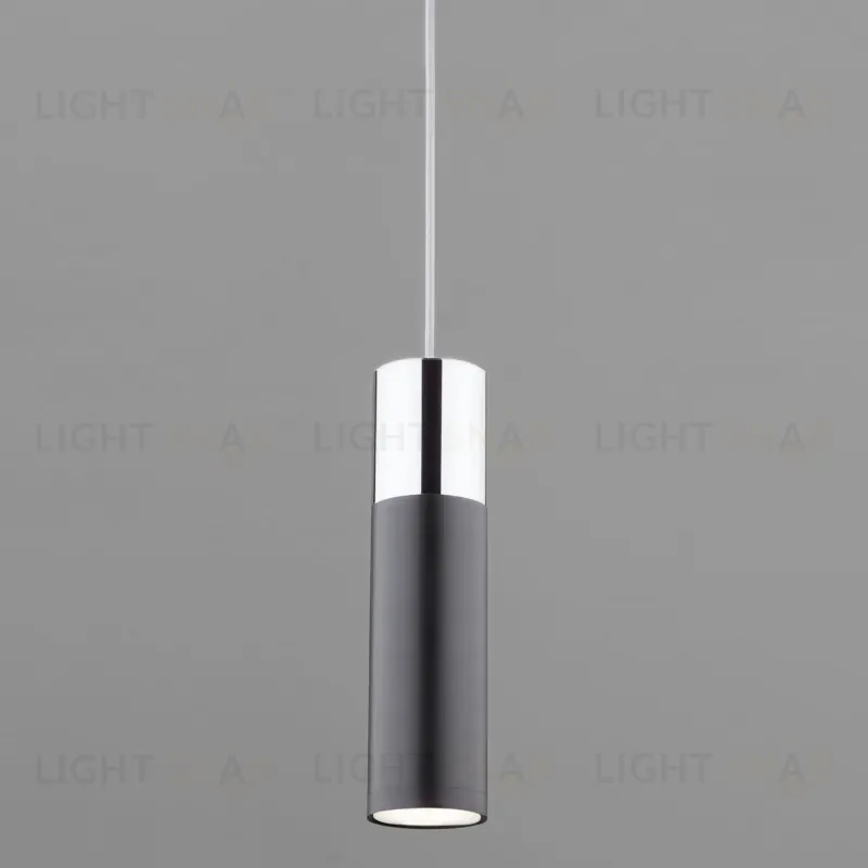 Подвесной светильник Eurosvet Double Topper 50135/1 LED хром/черный 50135/1 LED хром/черный